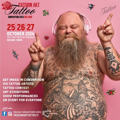 Passion Art Tattoo Convention Verona 2025 | 07 - 09 March 2025