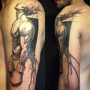 🔥 Foto hot, portfolio modelle  #5102 Tatuatore L'oiseau (Franck Solers)