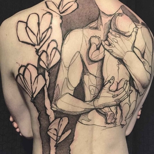 🔥 Foto hot, portfolio modelle  #5147 Tatuatore L'oiseau (Franck Solers)