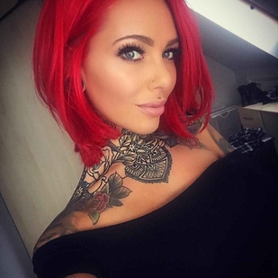 🔥 Foto hot, portfolio modelle  #5980 Modello di tatuaggi Kimberley Ann