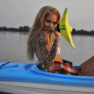 🔥 Foto hot, portfolio modelle  #15514 Modello di tatuaggi Lisa Marie