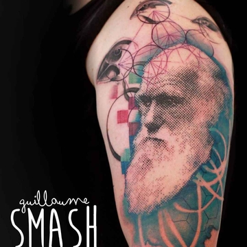 Tatuaggi di pop art di Guillaume Smash