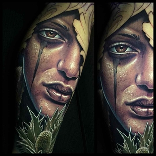 🔥 Foto hot, portfolio modelle  #16823 Tatuatore Julian Corpsepainter Siebert