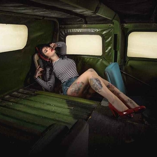 🔥 Foto hot, portfolio modelle  #16905 Modello di tatuaggi Alessia Amoruso