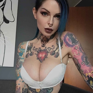 🔥 Foto hot, portfolio modelle  #16765 Modello di tatuaggi Riae