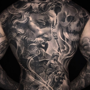 🔥 Foto hot, portfolio modelle  #27752 Tatuatore Ezequiel Samuraii