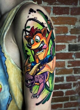Tatuaggi mozzafiato da parte dell'artista polacco Aleksandra Kozubska