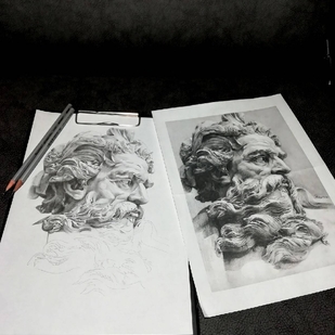 🔥 Foto hot, portfolio modelle  #28026 Tatuatore Evgeniy Volkov