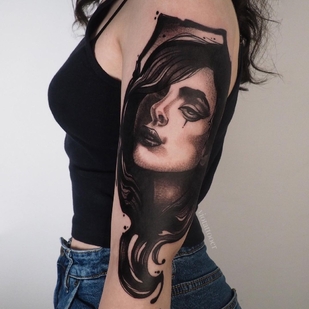 🔥 Foto hot, portfolio modelle  #52472 Tatuatore Violetta Vazhnichaya