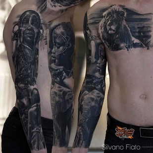 🔥 Foto hot, portfolio modelle  #9824 Tatuatore Silvano Fiato