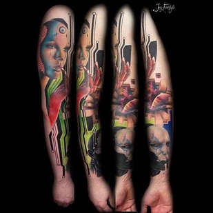 🔥 Foto hot, portfolio modelle  #9926 Tatuatore Jay Freestyle