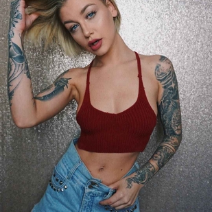 🔥 Foto hot, portfolio modelle  #9398 Modello di tatuaggi Samii Ryan