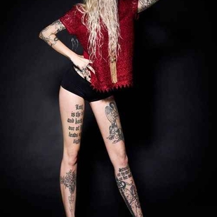 🔥 Foto hot, portfolio modelle  #8657 Modello di tatuaggi Sara Fabel