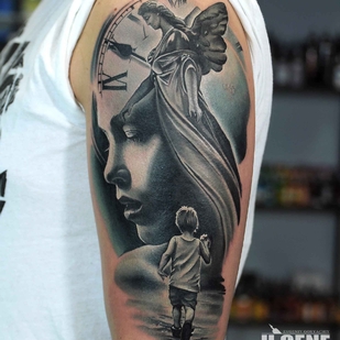 🔥 Foto hot, portfolio modelle  #8552 Tatuatore Evgeniy U-Gene Goryachiy