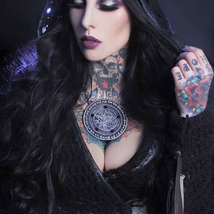 🔥 Foto hot, portfolio modelle  #9461 Modello di tatuaggi Makani Terror