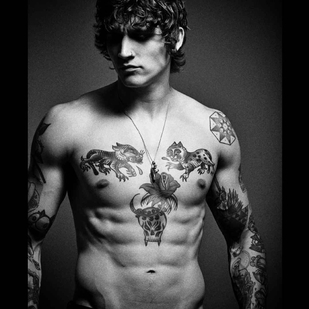 🔥 Foto hot, portfolio modelle  #17260 Modello di tatuaggi Leebo Freeman