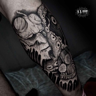 🔥 Foto hot, portfolio modelle  #17859 Tatuatore Klim Shakhnin