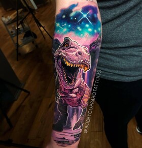 12 tatuaggi potenti in colore realismo astratto di Bobby Cupparo