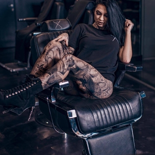 🔥 Foto hot, portfolio modelle  #29162 Modello di tatuaggi Bee Phillips