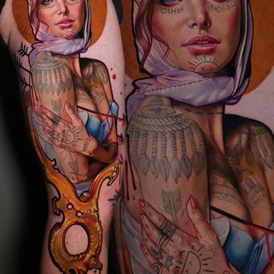 🔥 Foto hot, portfolio modelle  #65180 Tatuatore Andrey Kolbasin