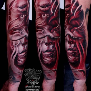 🔥 Foto hot, portfolio modelle  #10312 Tatuatore Tomasz TOFI Torfinski