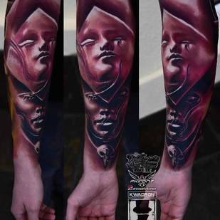 🔥 Foto hot, portfolio modelle  #10305 Tatuatore Tomasz TOFI Torfinski