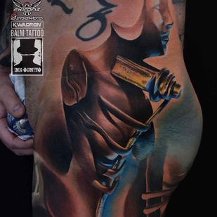 🔥 Foto hot, portfolio modelle  #10343 Tatuatore Tomasz TOFI Torfinski