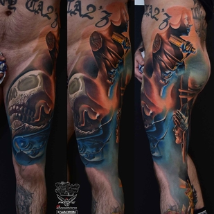 🔥 Foto hot, portfolio modelle  #10354 Tatuatore Tomasz TOFI Torfinski