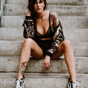 🔥 Foto hot, portfolio modelle  #18392 Modello di tatuaggi Candice Retell