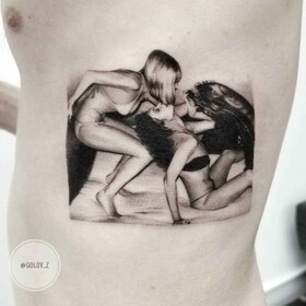 Artista di tatuaggi Zlata Kolomoyskaya