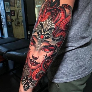 🔥 Foto hot, portfolio modelle  #39305 Tatuatore FEDE GAS TATTOO