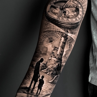 🔥 Foto hot, portfolio modelle  #66099 Tatuatore Vladimir Maximov