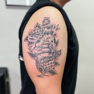 🔥 Foto hot, portfolio modelle  #66433 Tatuatore Sergey Fish