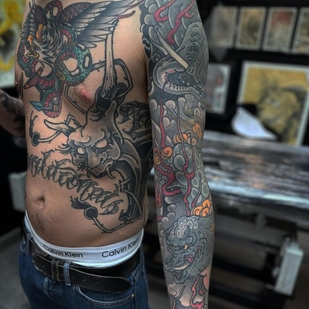 🔥 Foto hot, portfolio modelle  #66507 Tatuatore Len Leye