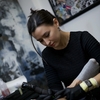 Artista di tatuaggi Lena Alexandrova