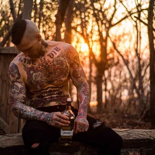 🔥 Foto hot, portfolio modelle  #10567 Modello di tatuaggi Marshall Perrin