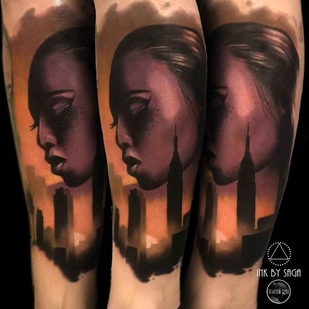 🔥 Foto hot, portfolio modelle  #10716 Tatuatore Saga Anderson ( Ink by Saga )