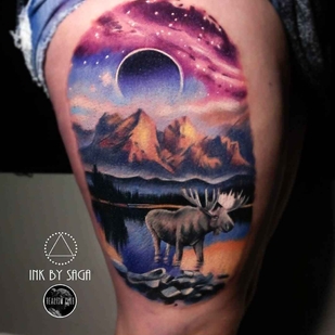 🔥 Foto hot, portfolio modelle  #10730 Tatuatore Saga Anderson ( Ink by Saga )