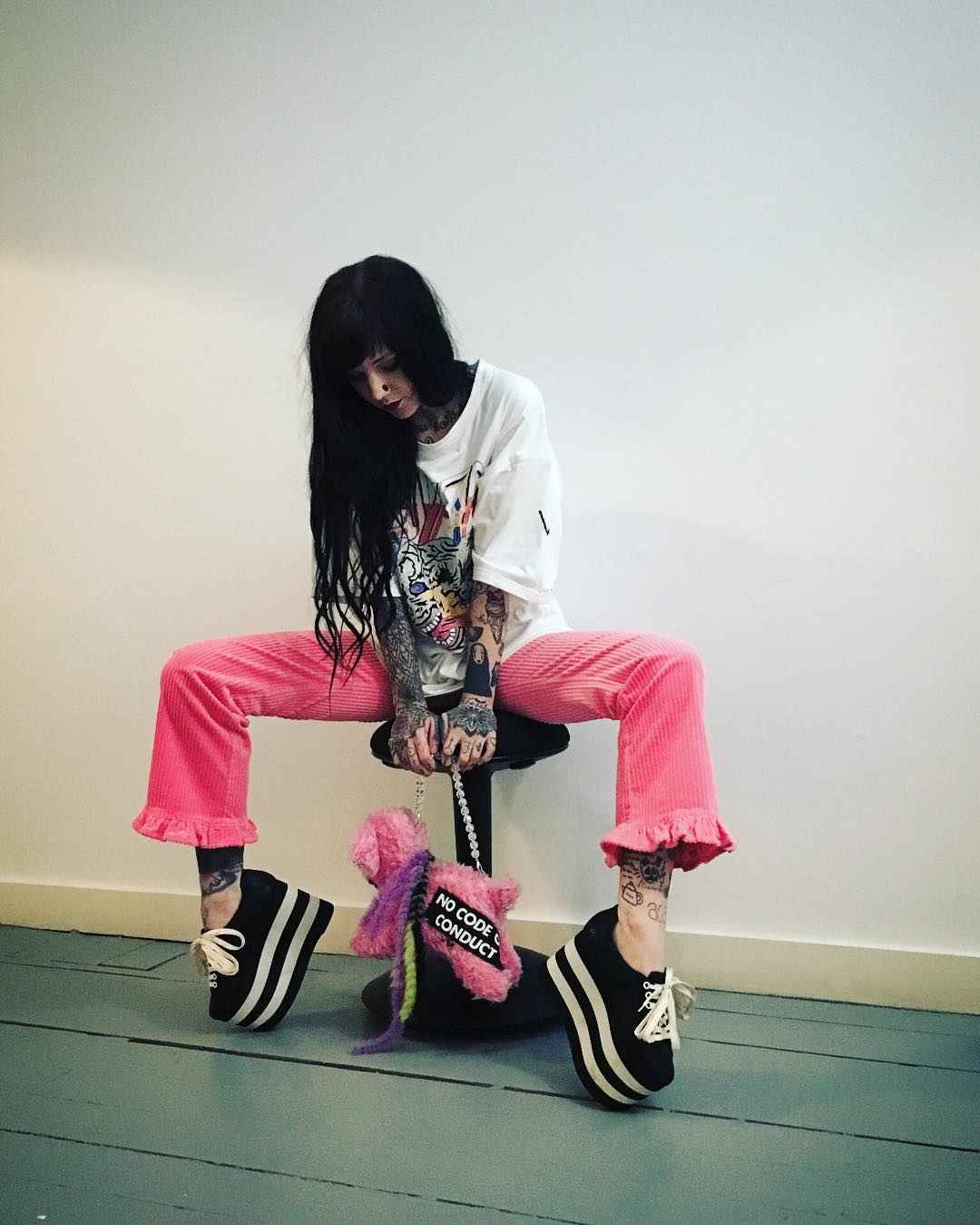 Artista del tatuaggio, modello e star della televisione Grace Neutral | Regno Unito