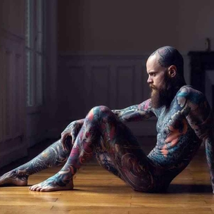 🔥 Foto hot, portfolio modelle  #18993 Modello di tatuaggi Sylvain Hélaine