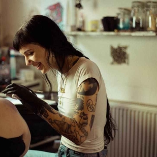 🔥 Foto hot, portfolio modelle  #19972 Modello di tatuaggi Grace Neutral