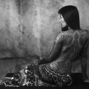 🔥 Foto hot, portfolio modelle  #20018 Modello di tatuaggi Anh Wisle