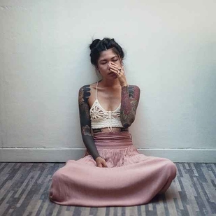 🔥 Foto hot, portfolio modelle  #20027 Modello di tatuaggi Anh Wisle