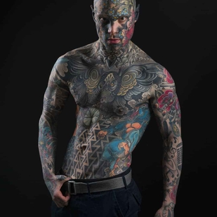 🔥 Foto hot, portfolio modelle  #19007 Modello di tatuaggi Sylvain Hélaine