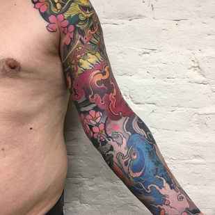 🔥 Foto hot, portfolio modelle  #20180 Tatuatore Slava Fil Filitov