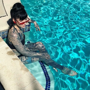 🔥 Foto hot, portfolio modelle  #19970 Modello di tatuaggi Grace Neutral