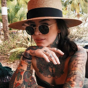 🔥 Foto hot, portfolio modelle  #19657 Modello di tatuaggi Sammi Jefcoate