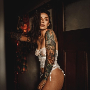 🔥 Foto hot, portfolio modelle  #54573 Modello di tatuaggi Emily Rackham