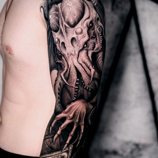 🔥 Foto hot, portfolio modelle  #68733 Tatuatore Konstantin Kindyakov