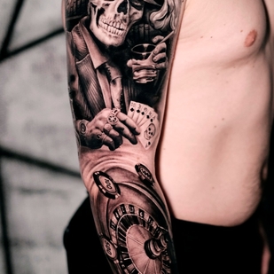 🔥 Foto hot, portfolio modelle  #68731 Tatuatore Konstantin Kindyakov